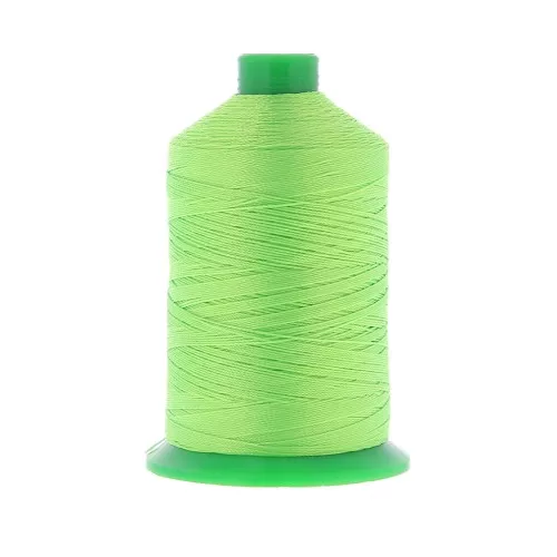 Hilo de poliéster Vega tamaño 40 Vert fluo n°1000 x600m