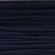 Cordón de cordón de poliéster 2 mm - Bleu marine x1m|raw }}