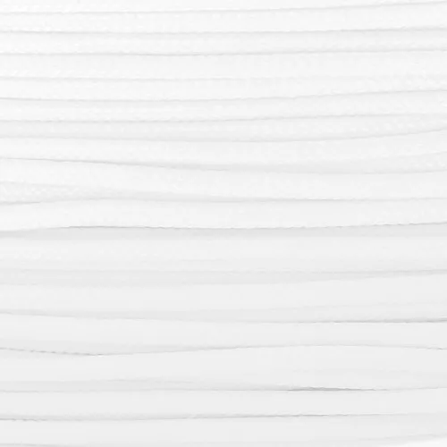 Cordón de cordón de poliéster 2 mm - Blanc x1m