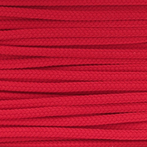 Cordón de cordón de poliéster 2 mm - Rouge x1m