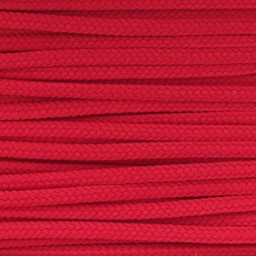 Cordón de cordón de poliéster 2 mm - Rouge x1m