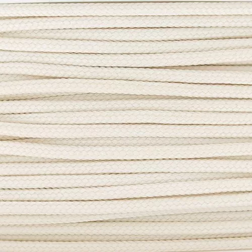 Cordón de cordón de poliéster 2 mm - Beige x1m