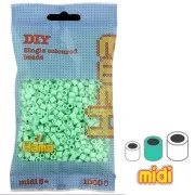 Cuentas Hama Beads MIDI 5 mm Menthe pastel (n°98) x1000