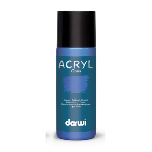 Pintura acrílica Opaque Darwi - Bleu Primaire x80 ml