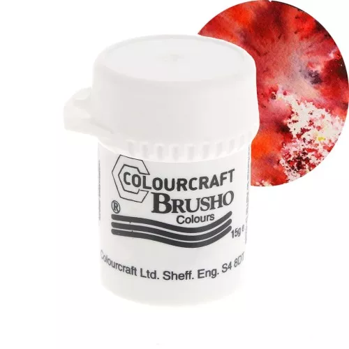 Pigmento de polvo acuarela Brusho Colours - Terracotta x15 g