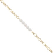 Cadena de fantasía 3 mm Doradox50cm