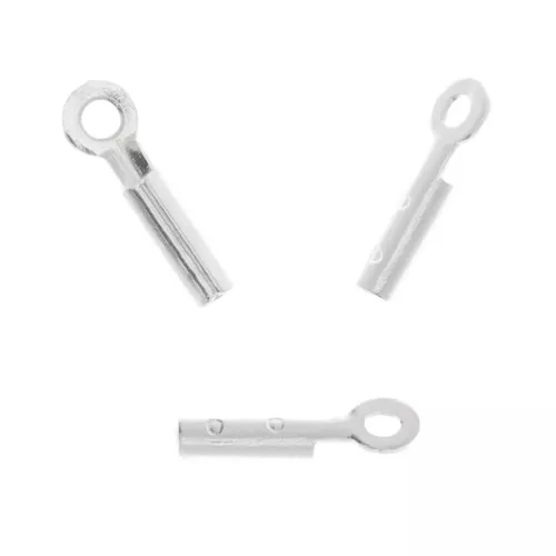 Terminal 0.5 mm Chapado en plata fina x20 x20