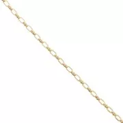 Cadena de fantasía 4.8 mm - Dorado x50cm