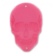 Entrepieza Calavera 2 agujeros 51 mm Rosa x1|raw }}