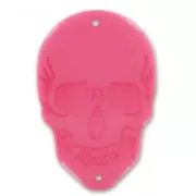 Entrepieza Calavera 2 agujeros 51 mm Rosa x1