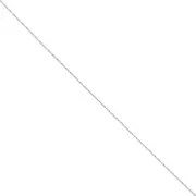 Cadena de fantasía 0.6 mm - Acero inoxidable 316L x1m