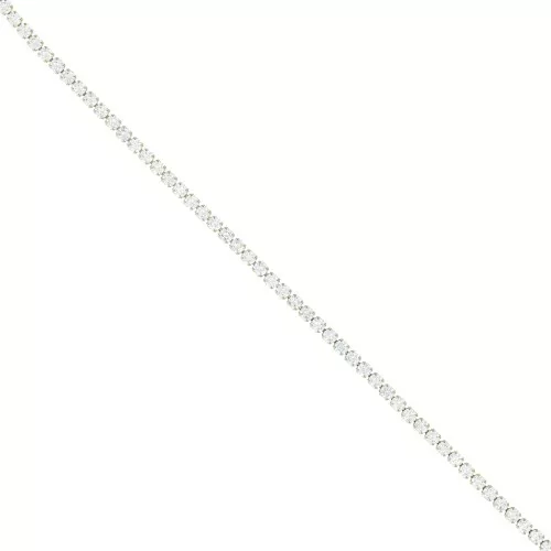 Cadena de fantasía 3 mm - Acero inoxidable 304 Dorado - óxido de zirconio x50cm