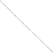 Cadena de fantasía 3 mm - Acero inoxidable 304 - óxido de zirconio x50cm