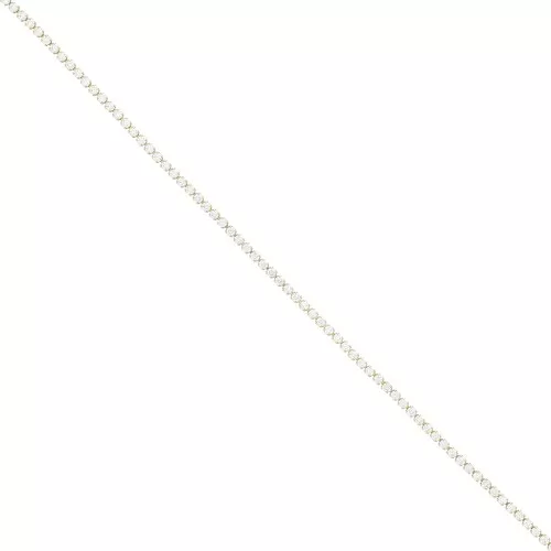 Cadena de fantasía 2 mm - Acero inoxidable 304 Dorado - óxido de zirconio x50cm