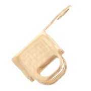 Terminal para cadena strass 3 mm Acero inox 304 Dorado x4