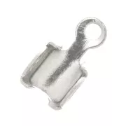 Terminal para cadena strass 2 mm Acero inox 304 x4
