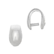 Enganche colgante 6x4 mm - de Plata 925 x1