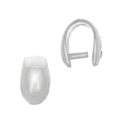 Enganche colgante 6x4 mm - de Plata 925 x1