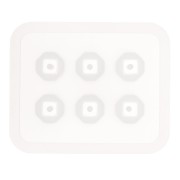 Molde de silicona para hacer cuentas facetadas de resina x1