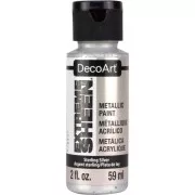 Pintura Acrilíca decorativa DecoArt Extreme Sheen - Argent sterling x59 ml
