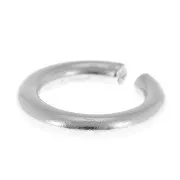 Anillo ancho - talla 53 - Plateado antiguo x1