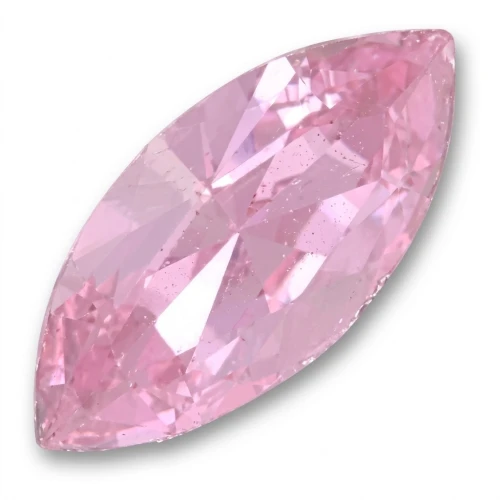 Navette PureCrystal 10x5 mm Light Rose