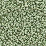 Rocalla Toho 15/0 TO15RPF570 - PF Galvanized Mint Green x8g