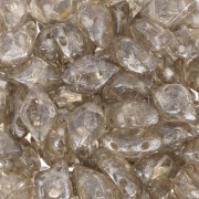 Cuentas de cristal Gemduo 2 agujeros 8x5 mm Crystal Gleam Orange Glaze x10g|raw }}