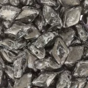 Cuentas de cristal Gemduo 2 agujeros 8x5 mm Crystal Gleam Copper Glaze x10g