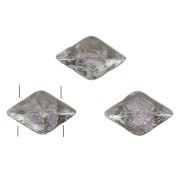 Cuentas de cristal Gemduo 2 agujeros 8x5 mm Crystal Gleam Copper Glaze x10g