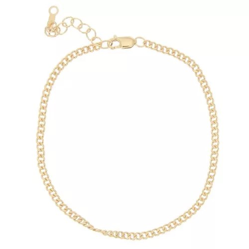 Pulsera con Gold filled de 2,3 mm. Gold filled x16.5 cm