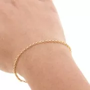 Cadena Jaseron 2,3 mm en Gold filled x20cm