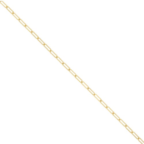Cadena rectangular de 2,5 mm Gold filled x20cm