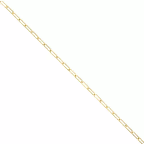 Cadena rectangular de 2,5 mm Gold filled x20cm