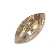Navette PureCrystal 10x5 mm Crystal Golden Shadow|raw }}