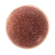 Cabochón redondo 6 mm Gold Stone - Pierre de soleil x1