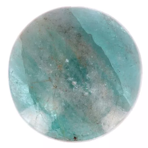 Cabujón redondo de 12 mm de piedra preciosa - Apatita x1