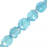 Cuentas redondas facetadas 4 mm piedra gema - Apatite x20