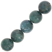 Cuentas redondas 8 mm piedra gema - Apatite x10