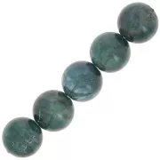 Cuentas redondas 8 mm piedra gema - Apatite x10