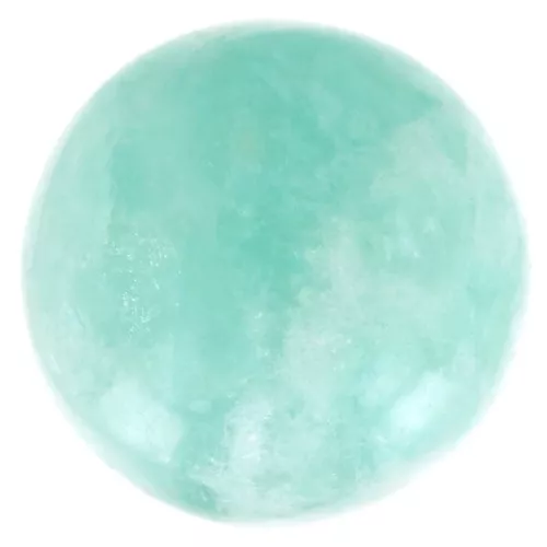 Cabuchón redondo 8 mm de piedra gema - Amazonite x1