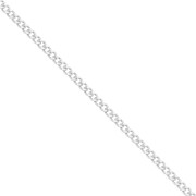 Cadena rizada de 1,5 mm en plata 925 x50cm|raw }}