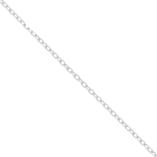 Cadena Forçat 1 mm en Plata 925 x50cm