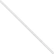 Cadena Serpentina 1mm cuadrado en Plata 925 x50cm