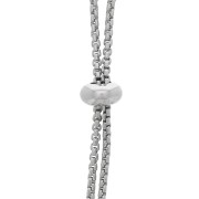 Correa ajustable para Entrepieza de malla veneciana - Acero inoxidable 316L x21cm