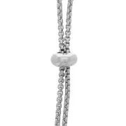 Correa ajustable para Entrepieza de malla veneciana - Acero inoxidable 316L x21cm