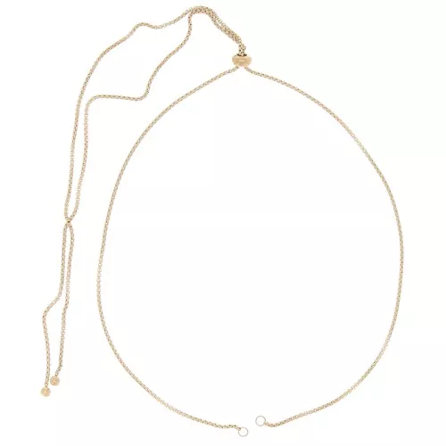 Cuello ajustable para separadores de malla Veneciana Acero inox 304L Oro x70cm