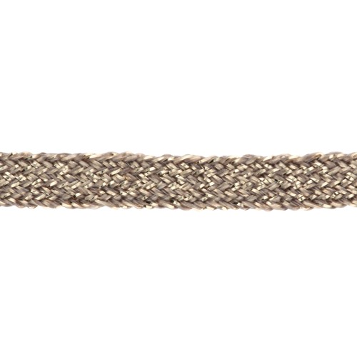 Cinta 4 mm Bronce hilo dorado x 1m