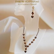 Perlas retorcidas nacaradas 19x13 mm Black x10