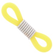 Conector de cadena para gafas amarillo/Plateado x4|raw }}